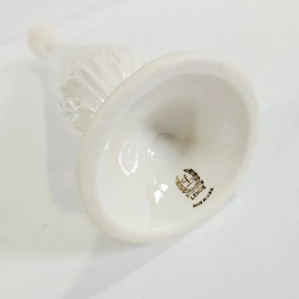 Vintage Lenox Florentine Collection Slender Textured Cream Porcelain Bud Vase